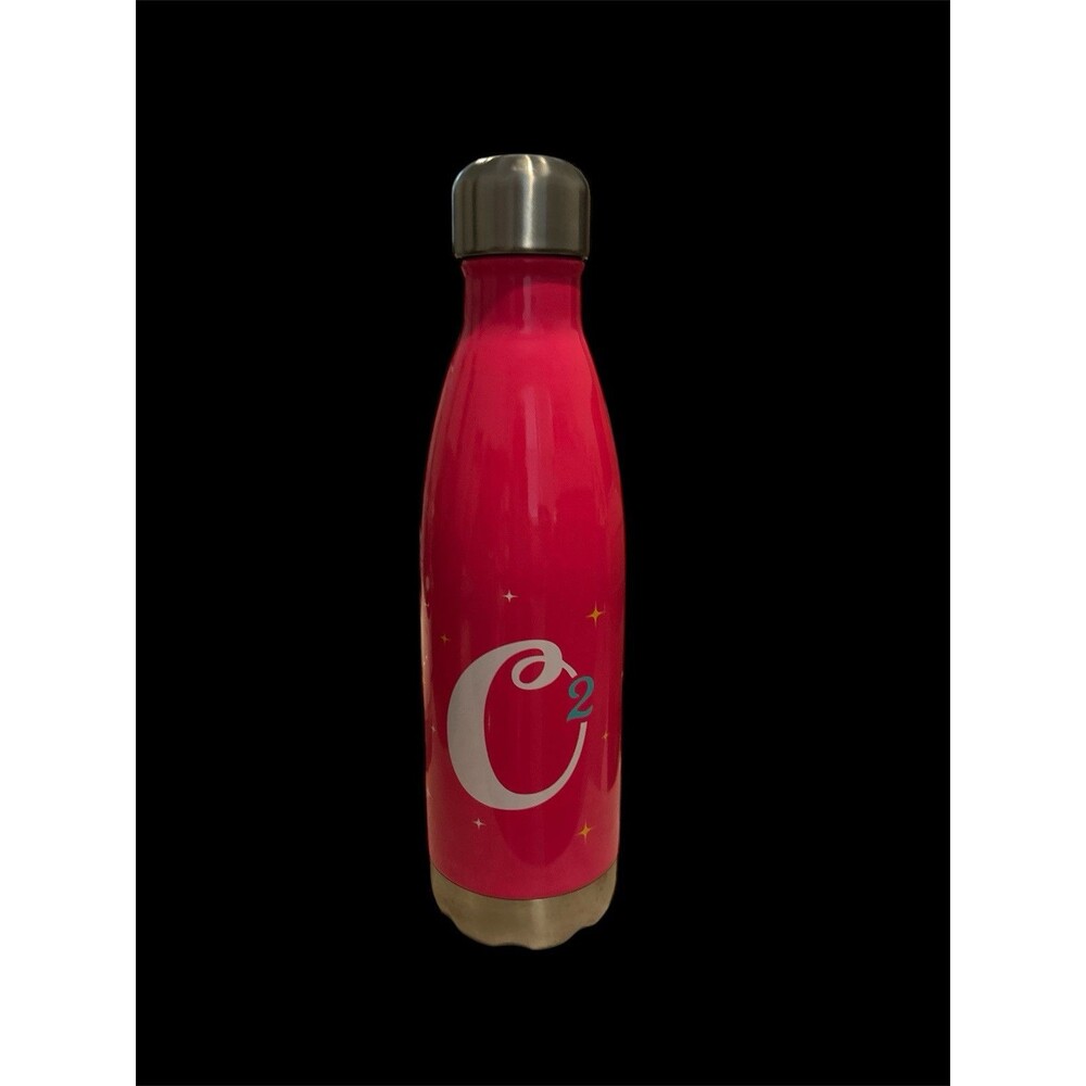 Hot Pink Stainless Steel Water Bottle -O2 Origami Owl 17 oz.